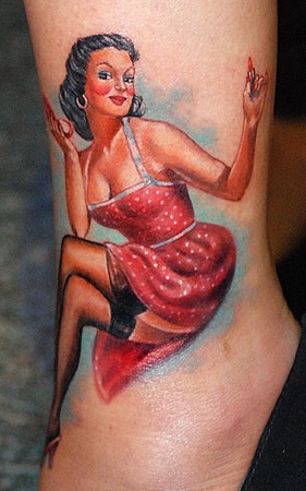 Tattoos - Pin up tattoo - 47460
